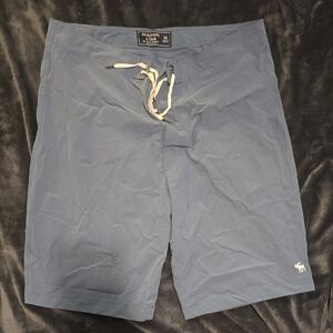 Abercrombie & Fitch Navy Swim Board Shorts
